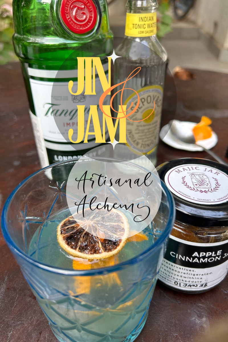 Jin & Jam: A Reimagined Gin and Tonic with Majic Jar Apple Cinnamon Jam