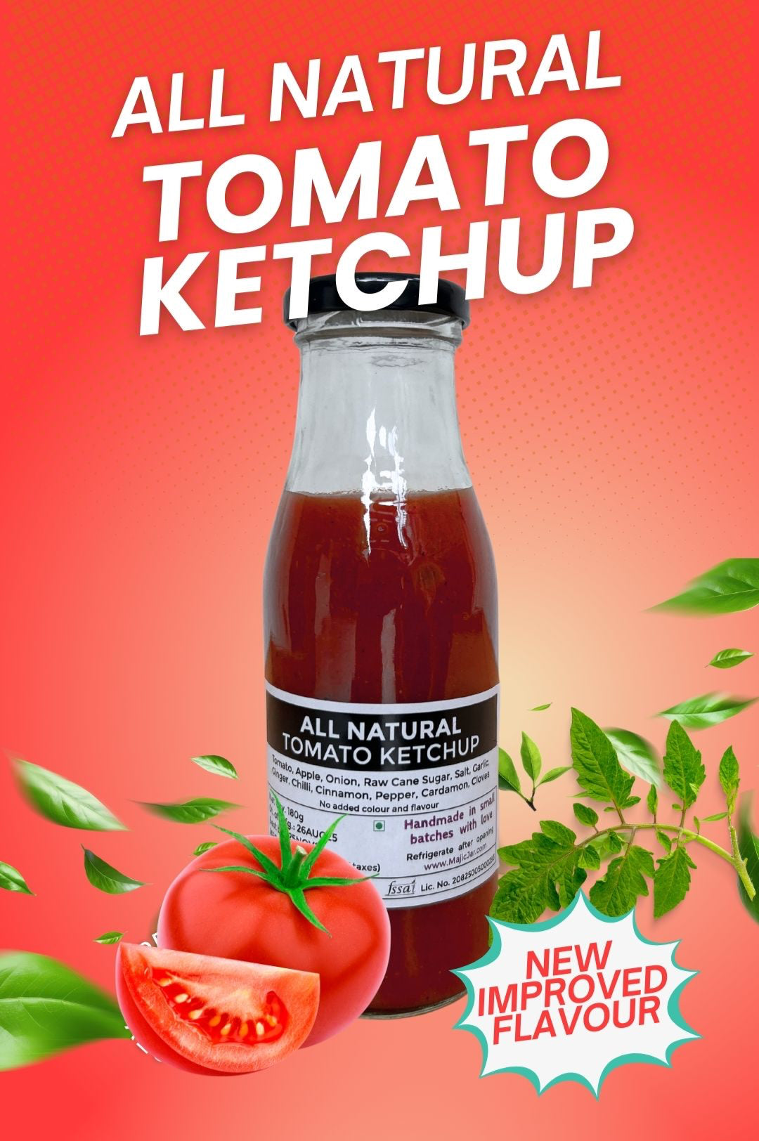 All Natural Tomato Ketchup – Guilt-Free Indulgence in Every Spoon