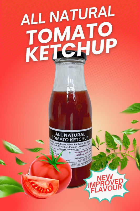 All Natural Tomato Ketchup – Guilt-Free Indulgence in Every Spoon