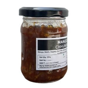 Mango Chhunda (Grated Raw Mango Preserve)