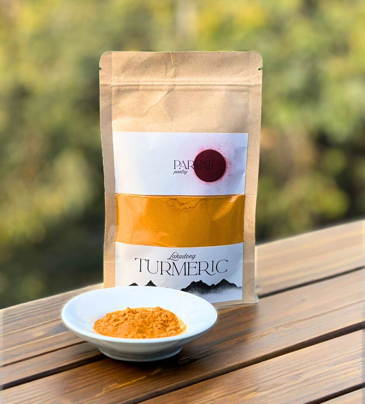 Pack of Parvati Pantry Lakadong turmeric powder